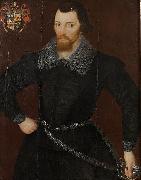 Hieronimo Custodis Portrait of a Gentleman, Probably Wilson Gale oil painting reproduction